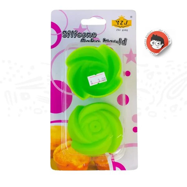 Molde De Silicón 6pcs Rosa