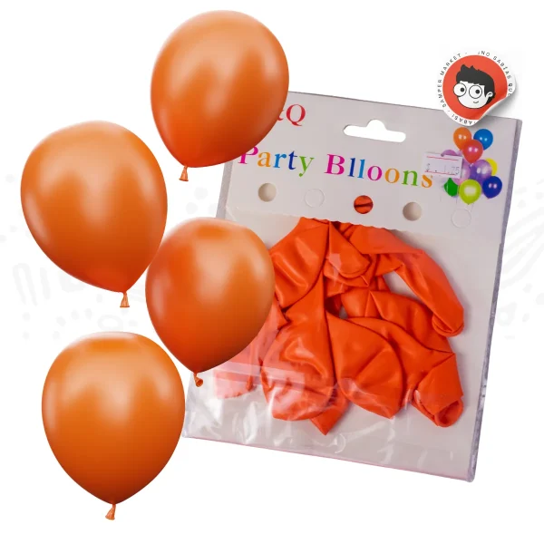 Bolsa de 10 globos variedad de tonos