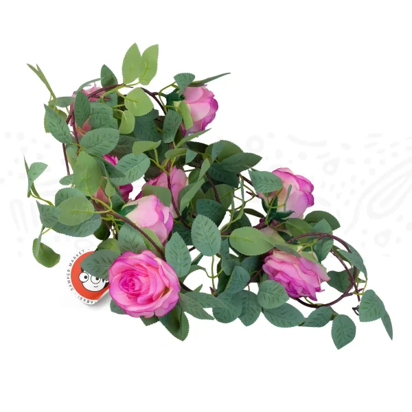 Guirnalda de rosas 2.30 metros - Imagen 2
