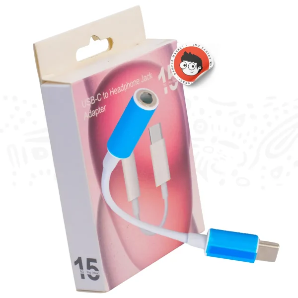 Adaptador de Tipo C para Audífonos