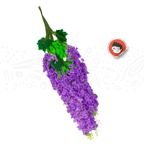 Docena de Wisteria colgante de 3 ramas - Imagen 2