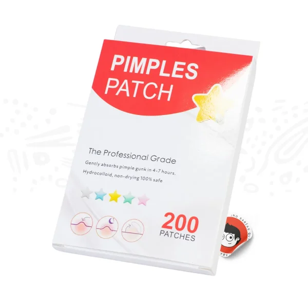 Parches para acné 200 pcs con figuras - Imagen 3