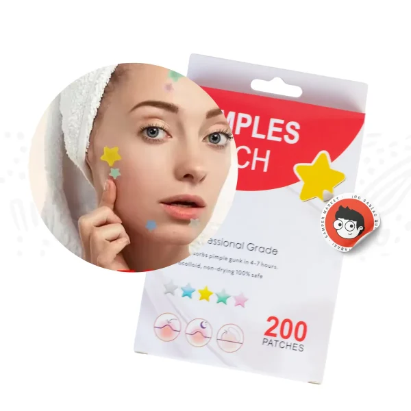 Parches para acné 200 pcs con figuras