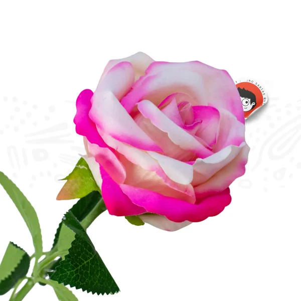 Rosa Individual Varita 50cm - Imagen 4
