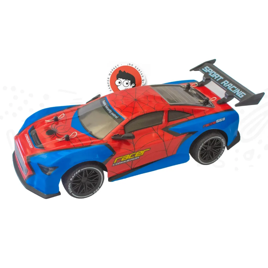 Carro a control remoto hombre araña 25cm