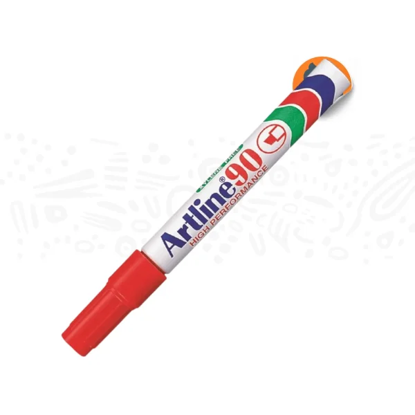Plumón Artline 90 (Rojo) - Imagen 2