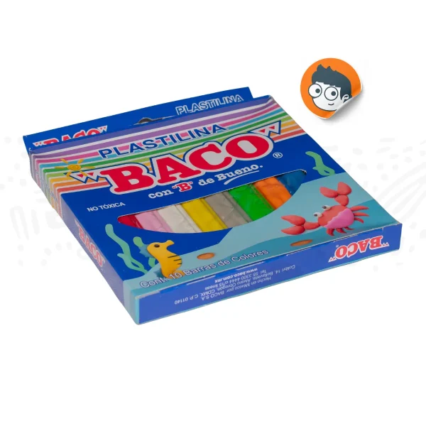 Plastilina (Caja c/10) Baco - Imagen 3