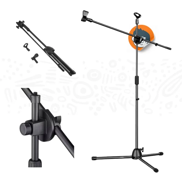 Pedestal de Micrófono Profesional - Imagen 2
