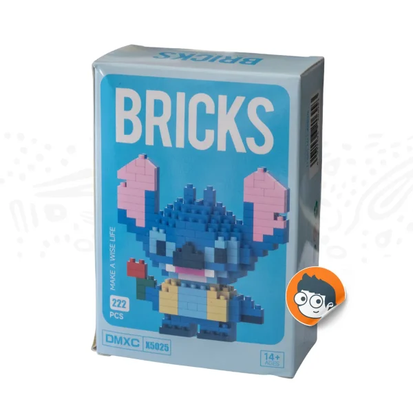 Caja De Minibloques stitch 222 pcs