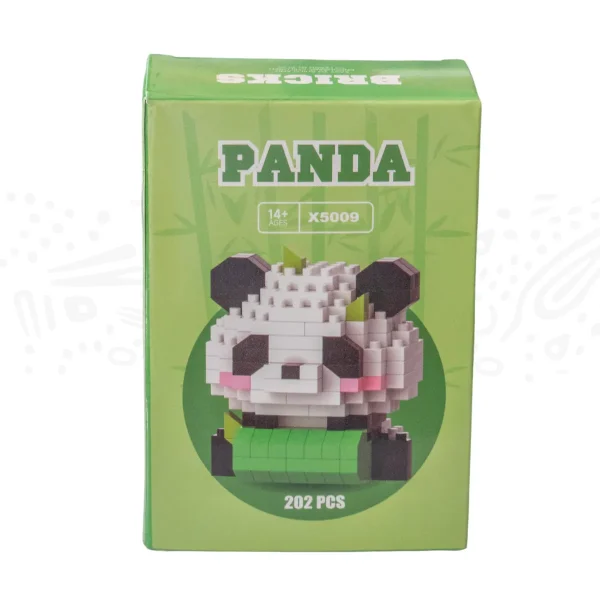 Caja De Minibloques Panda 202 Pc