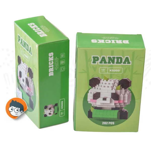 Caja De Minibloques Panda 202 Pc - Imagen 2