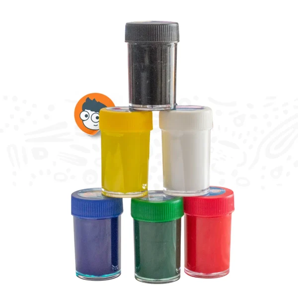 Témpera Conki (6 colores, 20 ml) - Imagen 2