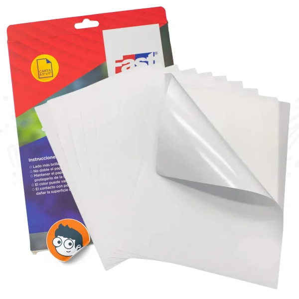 Papel Adhesivo Glossy 90gr Fast