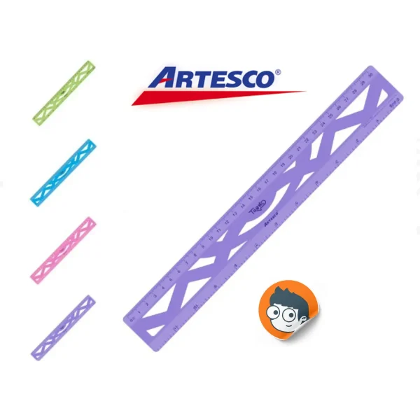 Regla Flexible Artesco 30cm - Imagen 2
