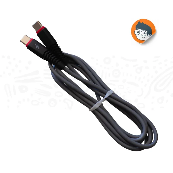 Cable Tipo C a C 1.80metros - Imagen 2