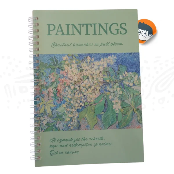 Libreta Rayada Paintings 60 Hojas 120pg - Imagen 2