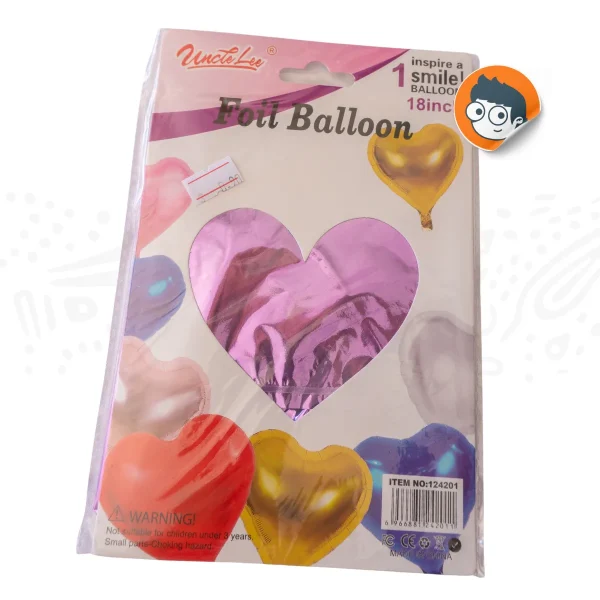 Globo Foil Corazon 18 Pulgadas - Imagen 2