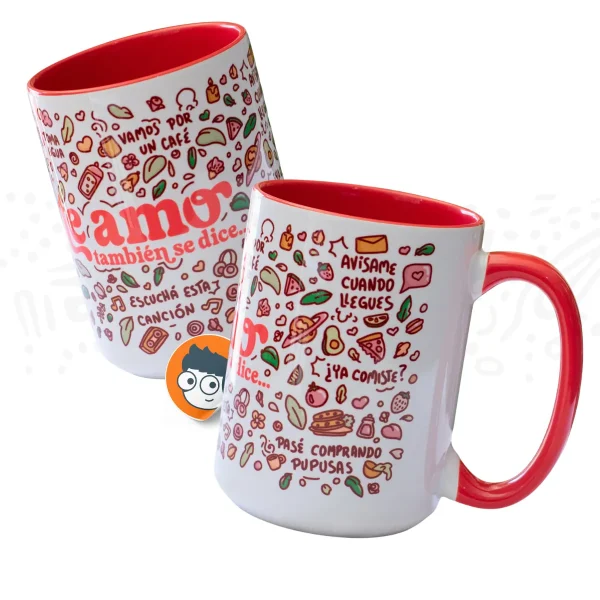 Taza "Te amo" (Lenguajes de amor) - Imagen 4