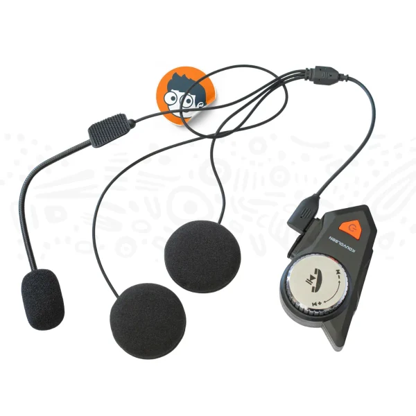 Bluetooth para casco con micrófono - Imagen 5