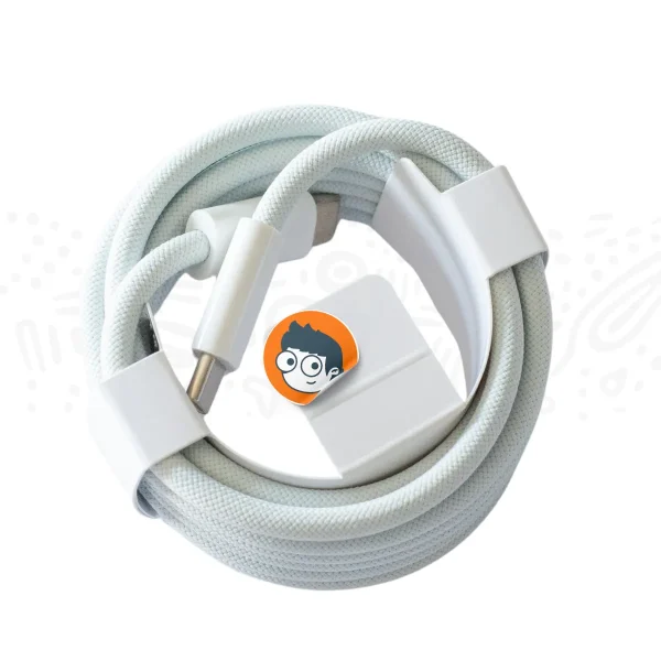 Cable de Carga Apple USB-C de (2 metros) – Diseño Trenzado de Alta Potencia - Imagen 4