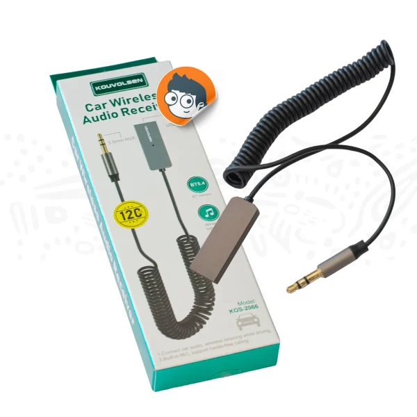 Cable Bluetooth auxiliar para carro