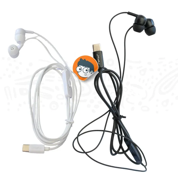 Audífonos de cable Tipo C - Imagen 2
