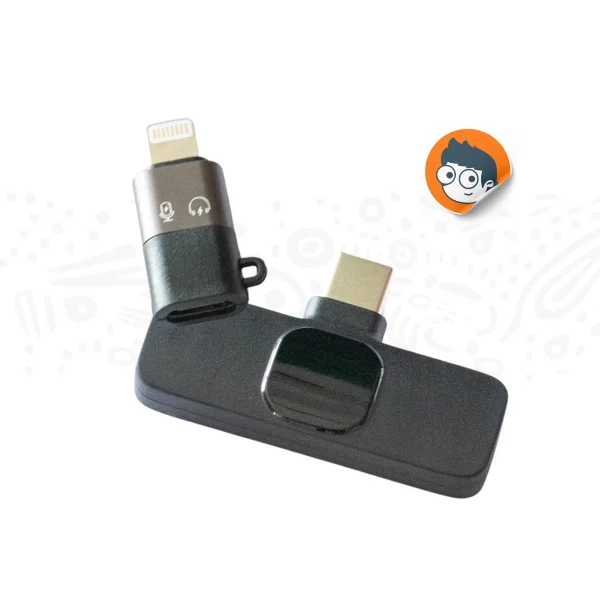 Micrófono Inalámbrico K9 (USB-C y Lightning) - Imagen 3