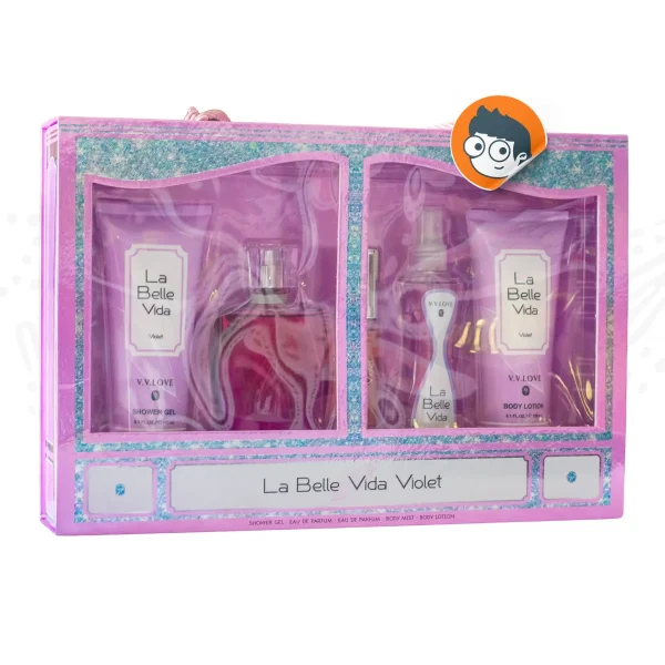 Set de Cuidado La Belle Vida Violet - V.V. LOVE (5 piezas) - Imagen 2