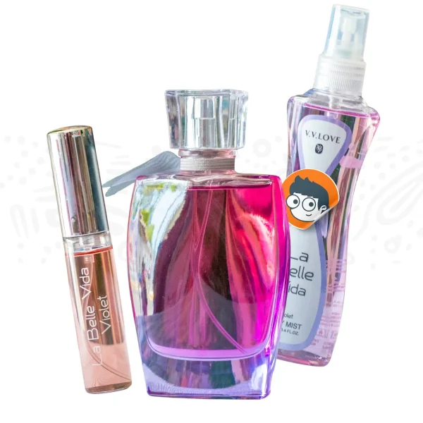 Set de Cuidado La Belle Vida Violet - V.V. LOVE (5 piezas) - Imagen 3