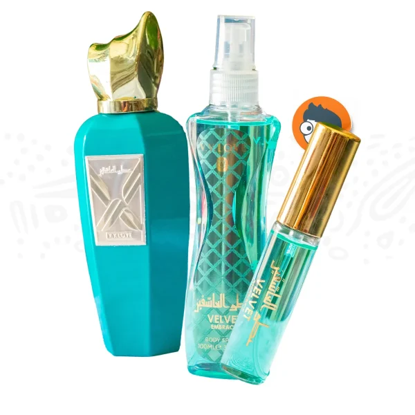 Set Velvet Embrace - V.V. LOVE (5 piezas) - Imagen 3