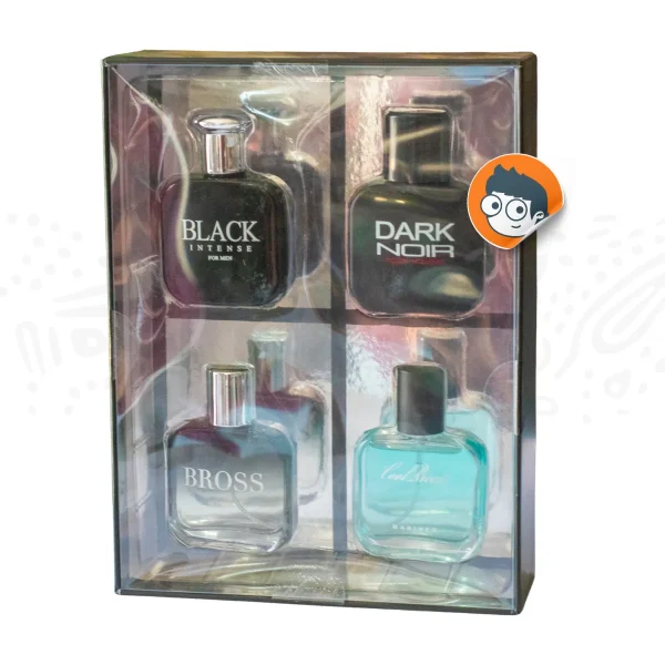 Set de Fragancias Masculinas - 4 Unidades
