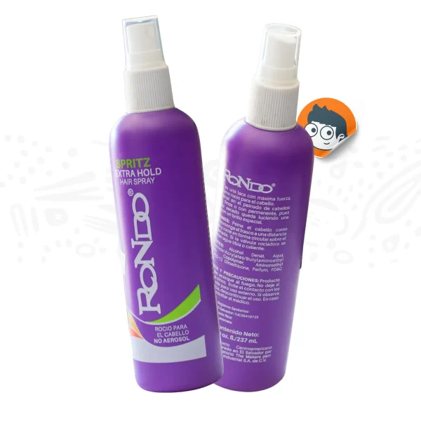 Laca de fijación para el cabello