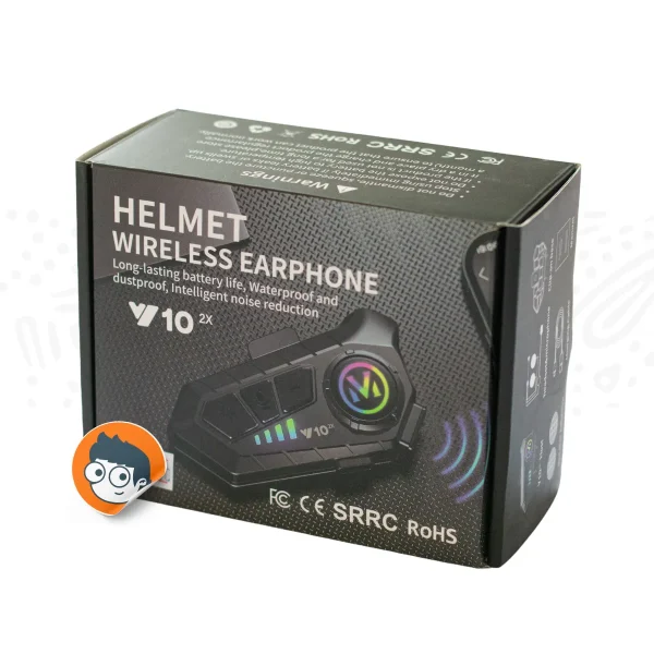 IIntercomunicador Inalámbrico para Casco Y10 2X - Imagen 2