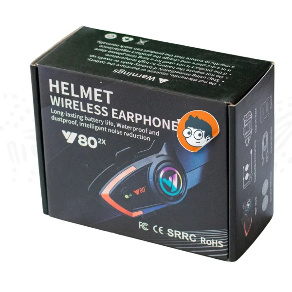 Intercomunicador Inalámbrico para Casco Y80 2X - Imagen 2