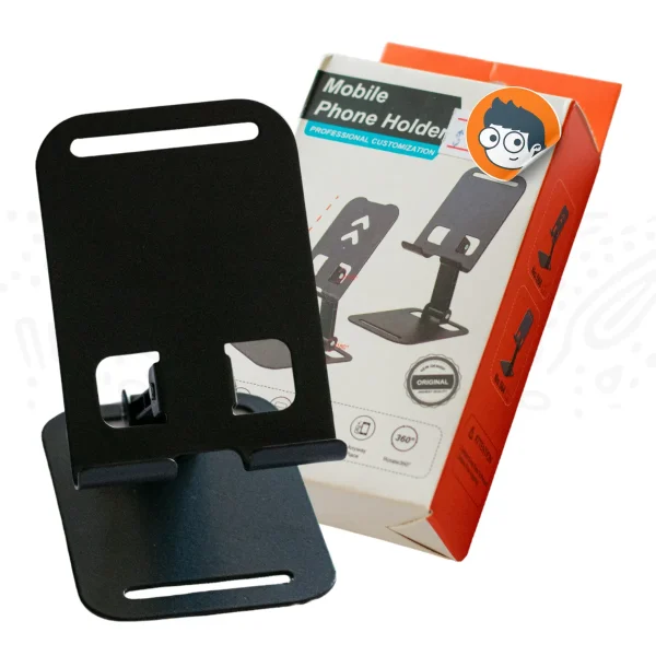 Soporte Metálico Plegable para Teléfono - Imagen 2