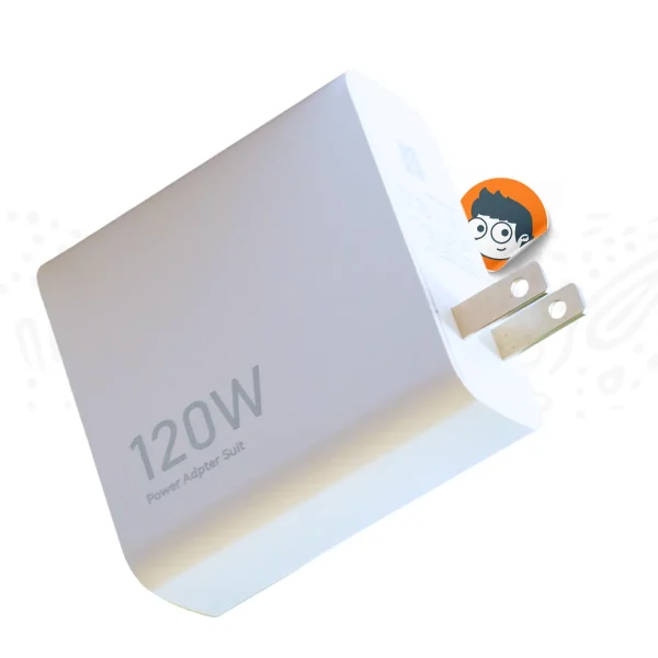 Cubo de Carga Rápida de 120W Dual (USB + Tipo-C)