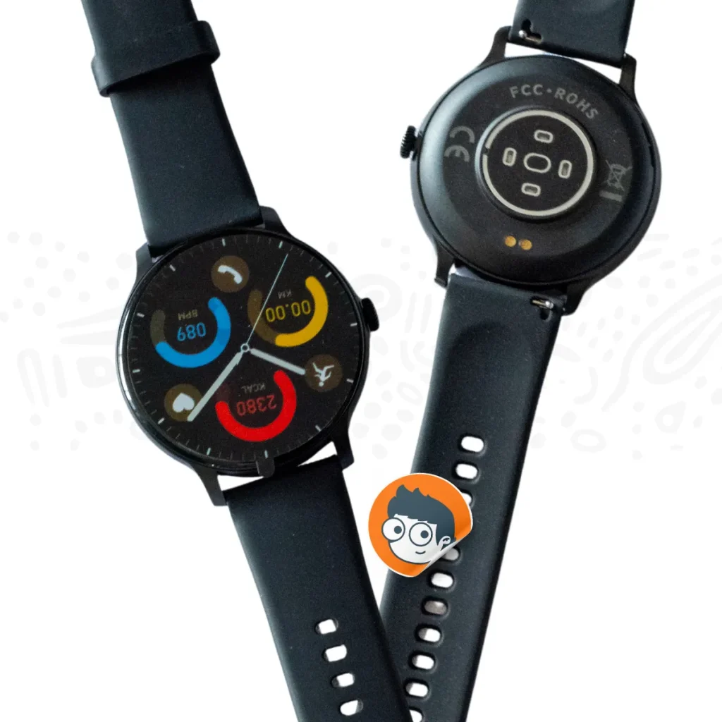 Smartwatch Laxasfit - Reloj Inteligente Circular
