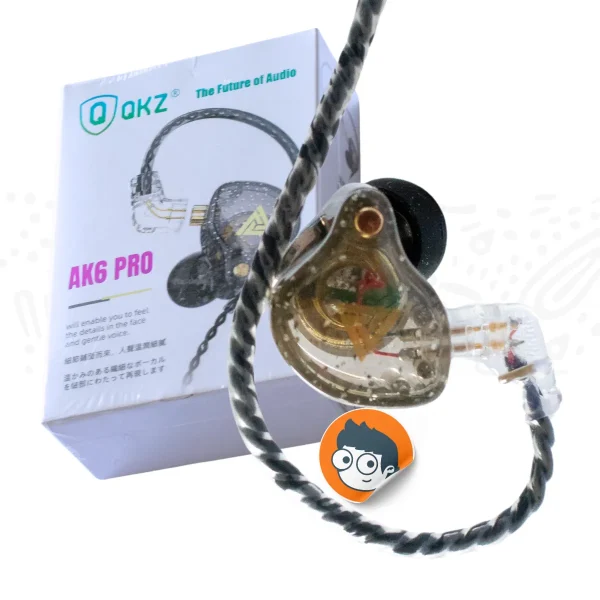 Audífonos In-Ear Monitores AK6 con Cable Desmontable - Imagen 2