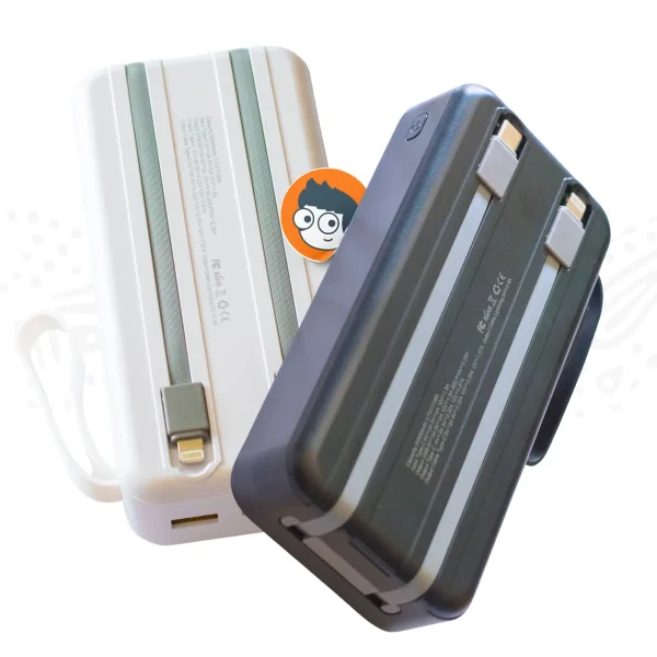 PowerBank 30000 mAh 66W con Cables - Imagen 3