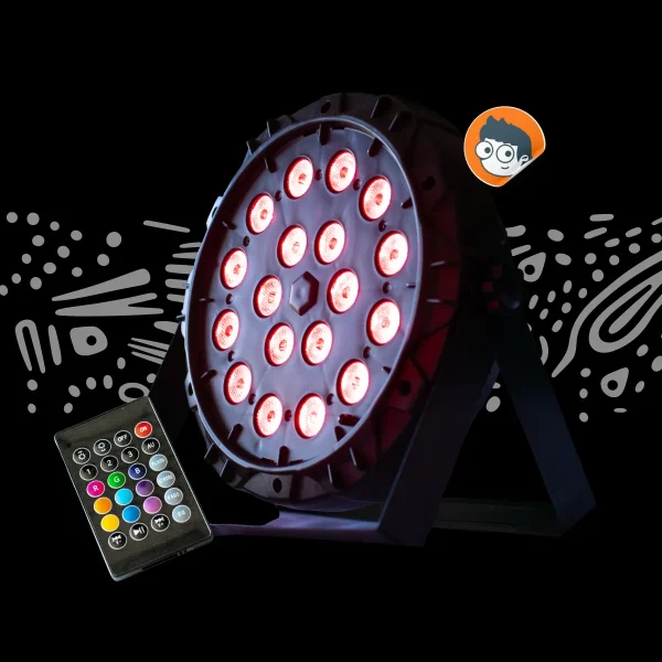 Reflector Luz LED Flat Par Light T-DAY RGB - Imagen 3