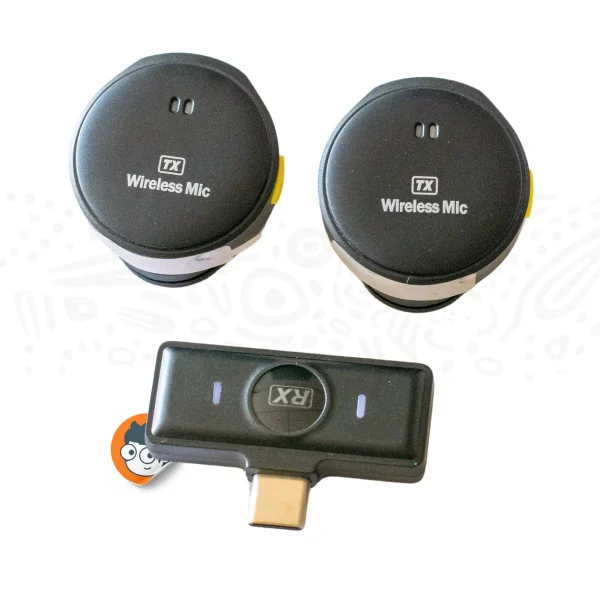Micrófono Lavalier Inalámbrico con Adaptador Lightning - Imagen 2