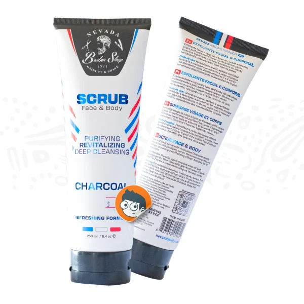 Exfoliante Facial de Carbón Activado 250ml