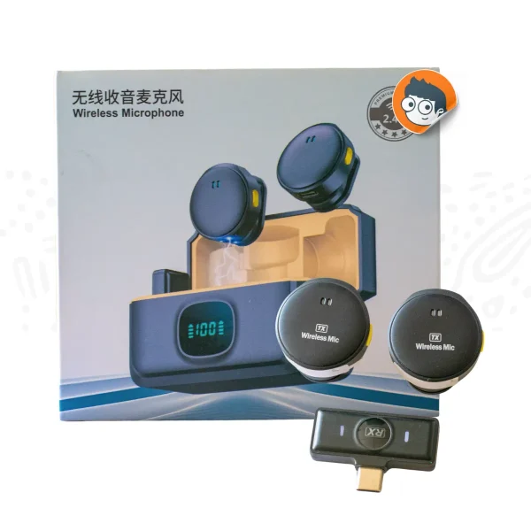 Micrófono Lavalier Inalámbrico con Adaptador Lightning - Imagen 3