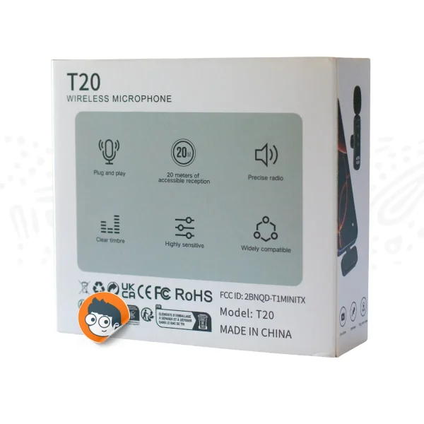 Micrófono Lavalier Inalámbrico con Adaptador Lightning - Imagen 4