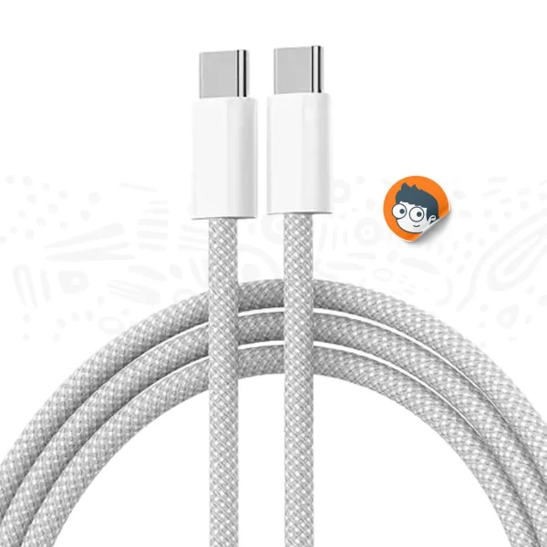 Cable de Carga C de 60W (1 metro) - Diseño Trenzado