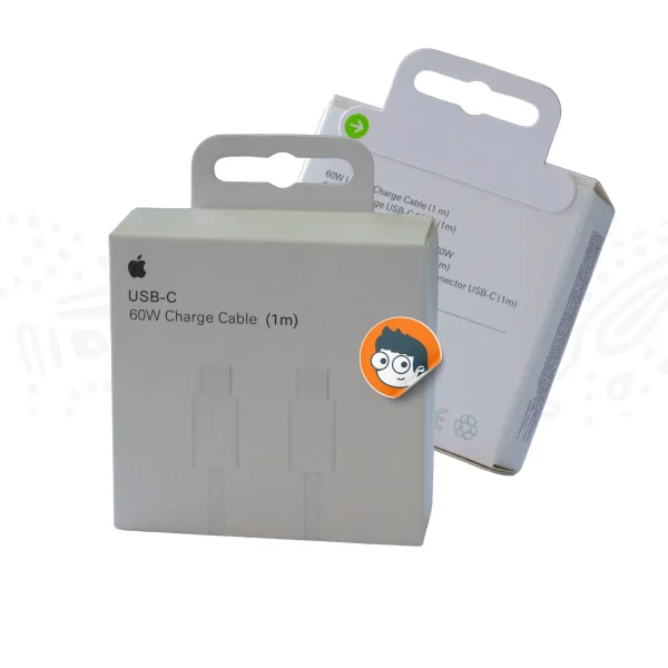 Cable de Carga C de 60W (1 metro) - Diseño Trenzado - Imagen 2