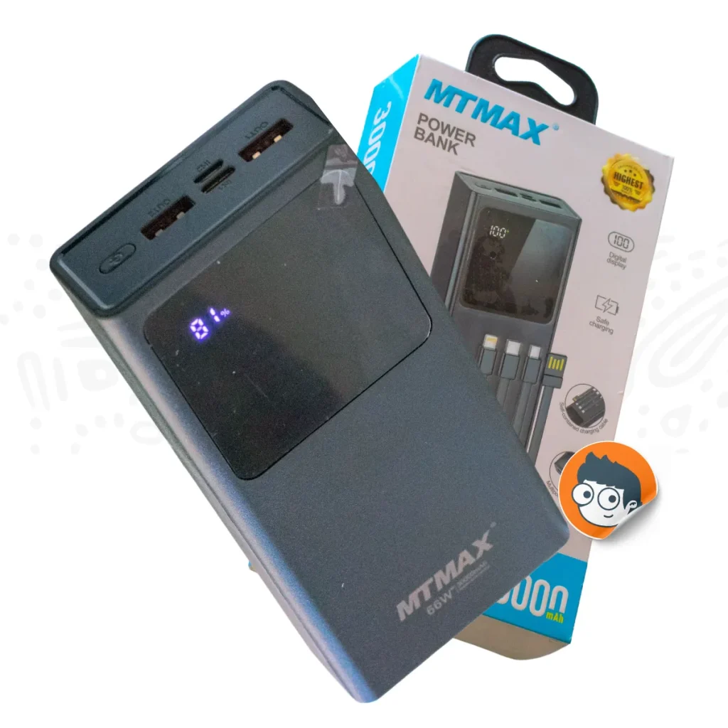 Powerbank 30000 MaH 66w