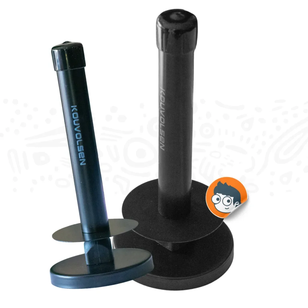 Antena digital para TV con base magnética